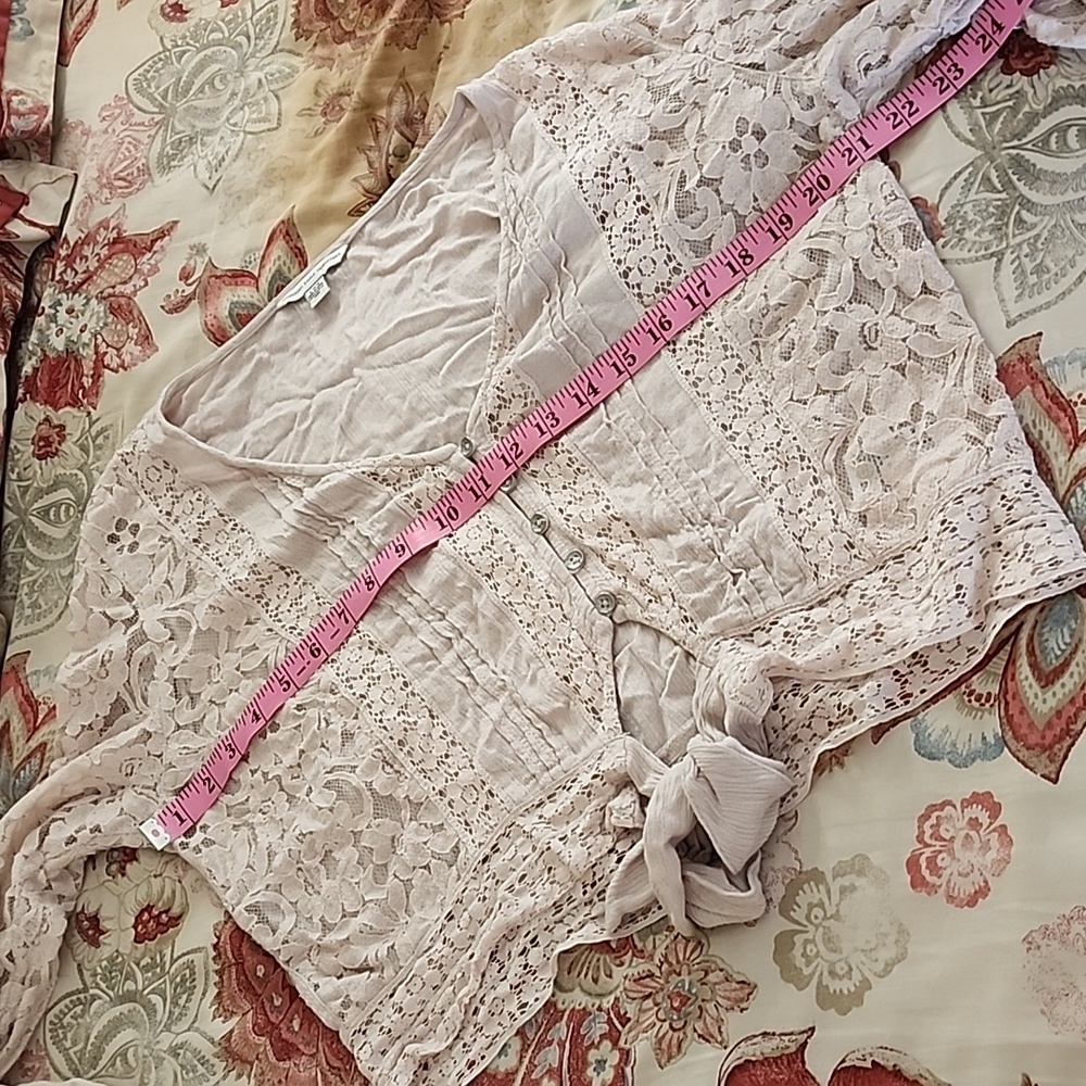 American Eagle outfitters Boho crop top - Picture 8 of 14